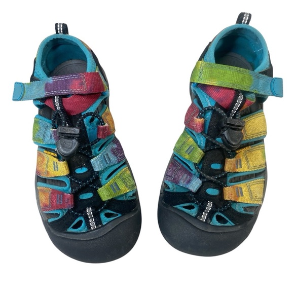 Keen Newport Retro Kids Sandals with Velcro Straps Size 2 - Picture 1 of 6